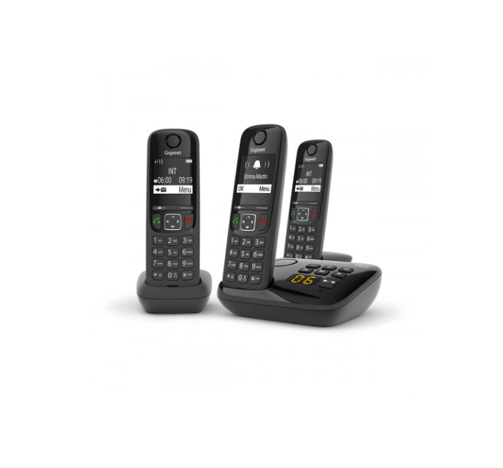 

Радиотелефон Gigaset AS690A Trio RUS, черный [l36852-h2836-s311]