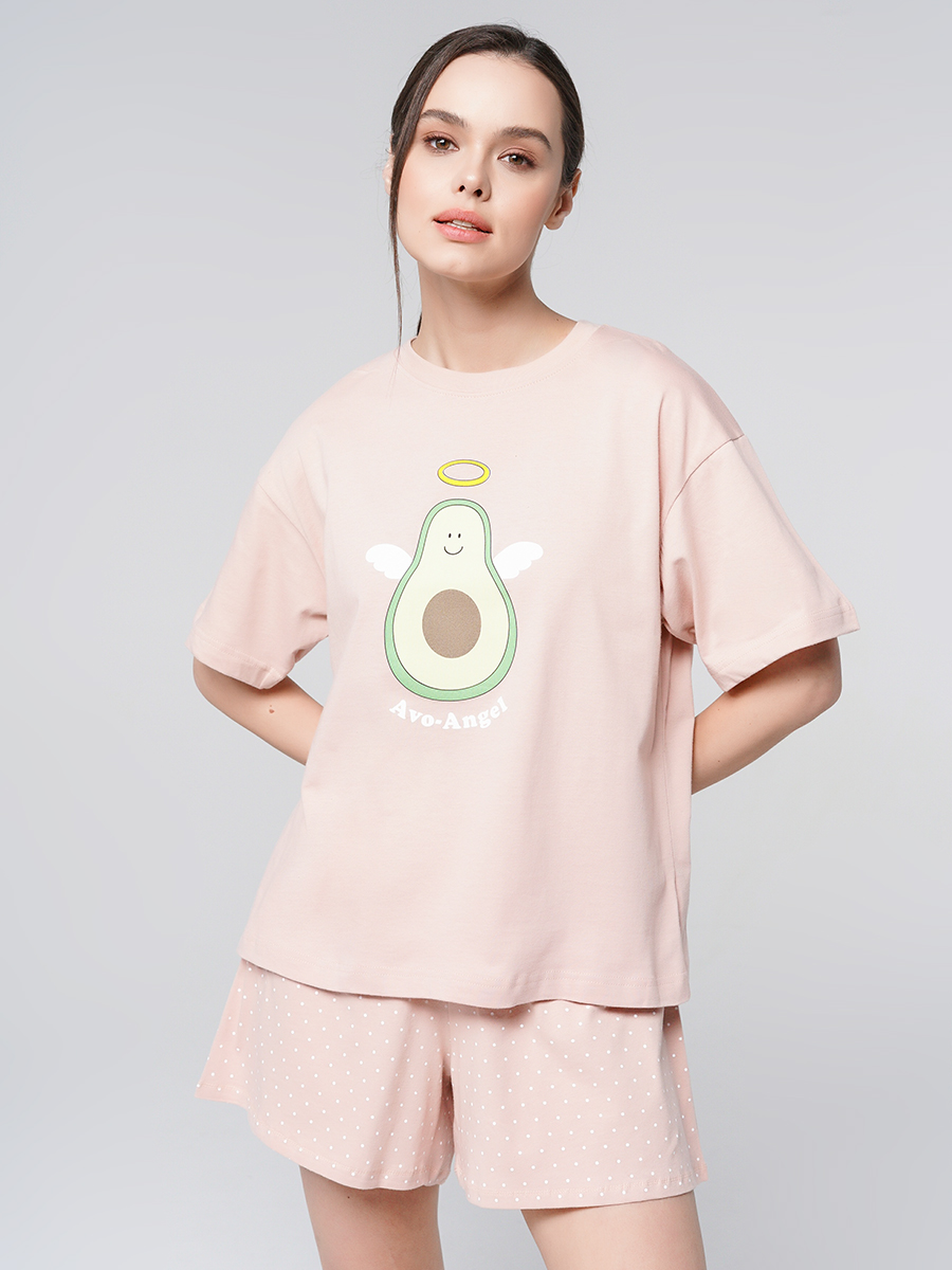 

Пижама женская ТВОЕ 89467 розовая XL, 89467