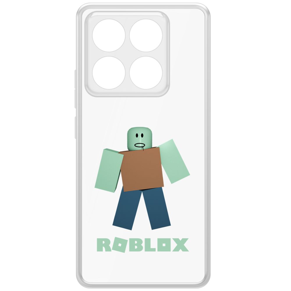 

Чехол-накладка Krutoff Clear Case Roblox-Зомби для Xiaomi 14T Pro, Прозрачный