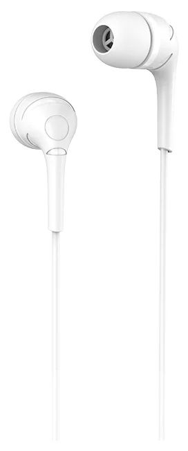 

Наушники Hoco M40, проводные, вакуумные, микрофон, Jack 3.5 мм, 1.2 м, белые