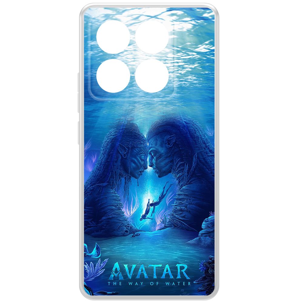 

Чехол-накладка Krutoff Clear Case Аватар - Рифы для Xiaomi 14T Pro, Прозрачный
