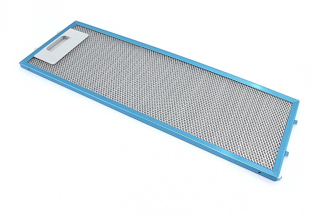 Фильтр алюминиевый рамочный для вытяжки 375х130х8