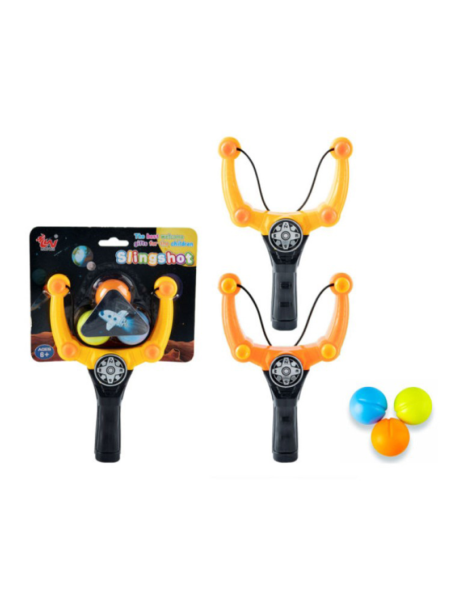 

Рогатка игрушечная 1Toy 3 мячика на карте 165х24х45 см, 3 мячика на карте 16,5х24х4,5 см