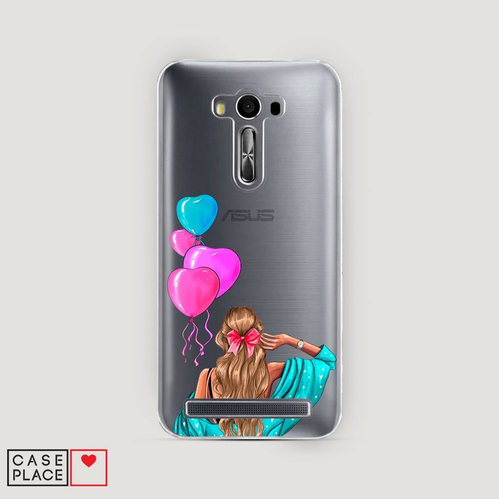 

Чехол Awog на Asus Zenfone 2 Laser ZE550/551KL "День Рождения", Голубой;розовый;бежевый, 40250-7