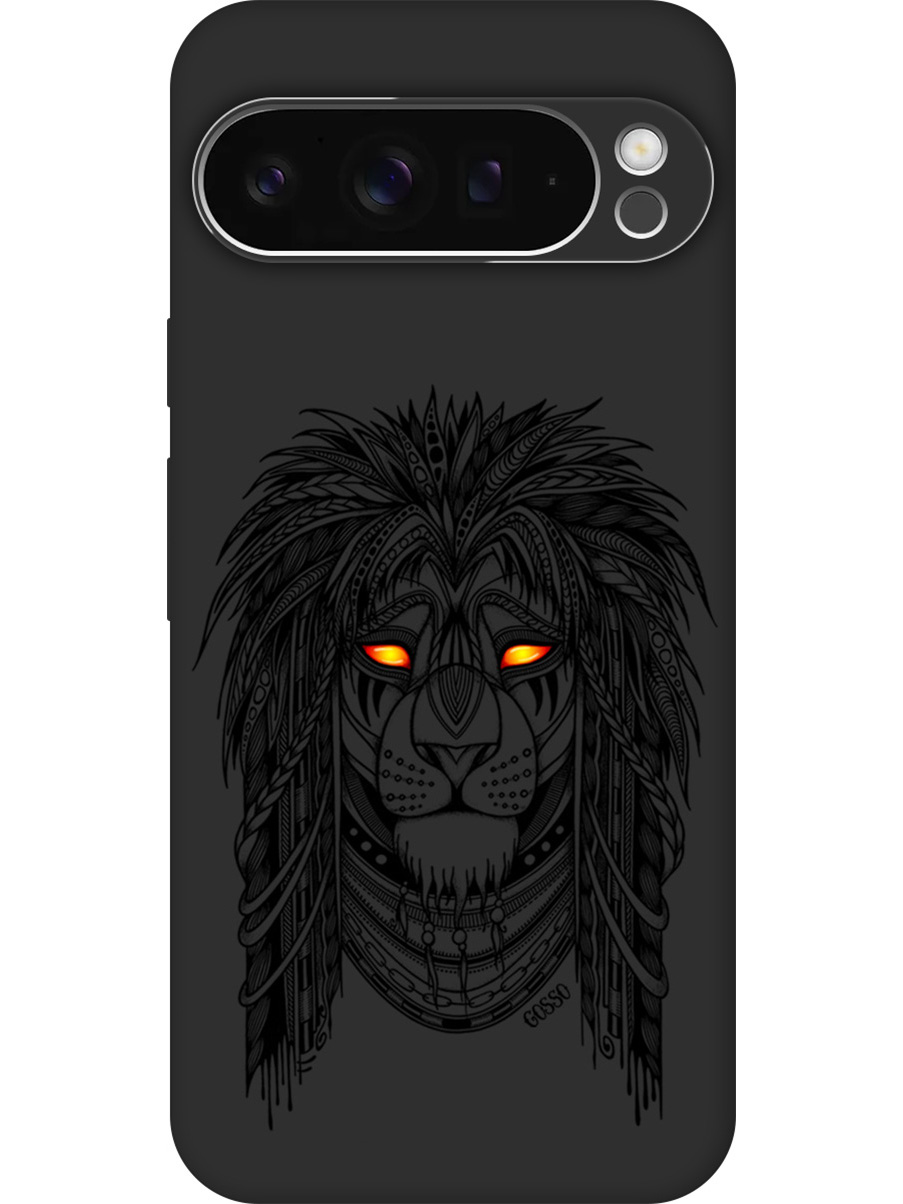 

Силиконовый чехол на Google Pixel 9 pro с принтом "Желтоглазый лев" матовый черный, Черный;прозрачный;красный;оранжевый, 784810312