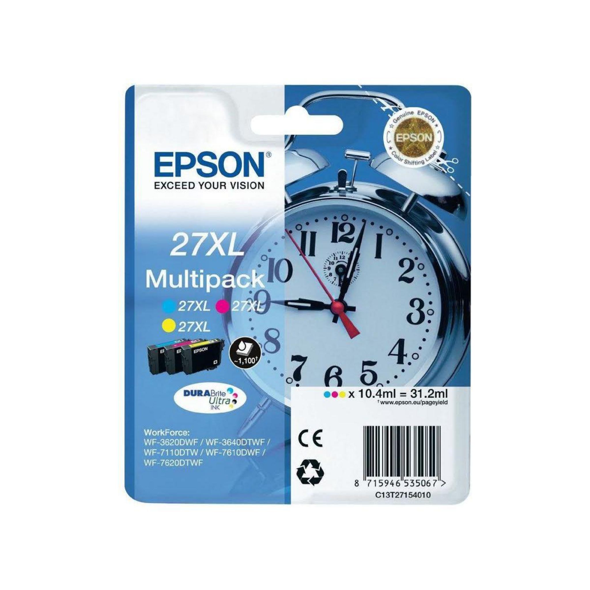 

Картридж Epson C13T2715 (C13T27154010) цветной, C13T2715