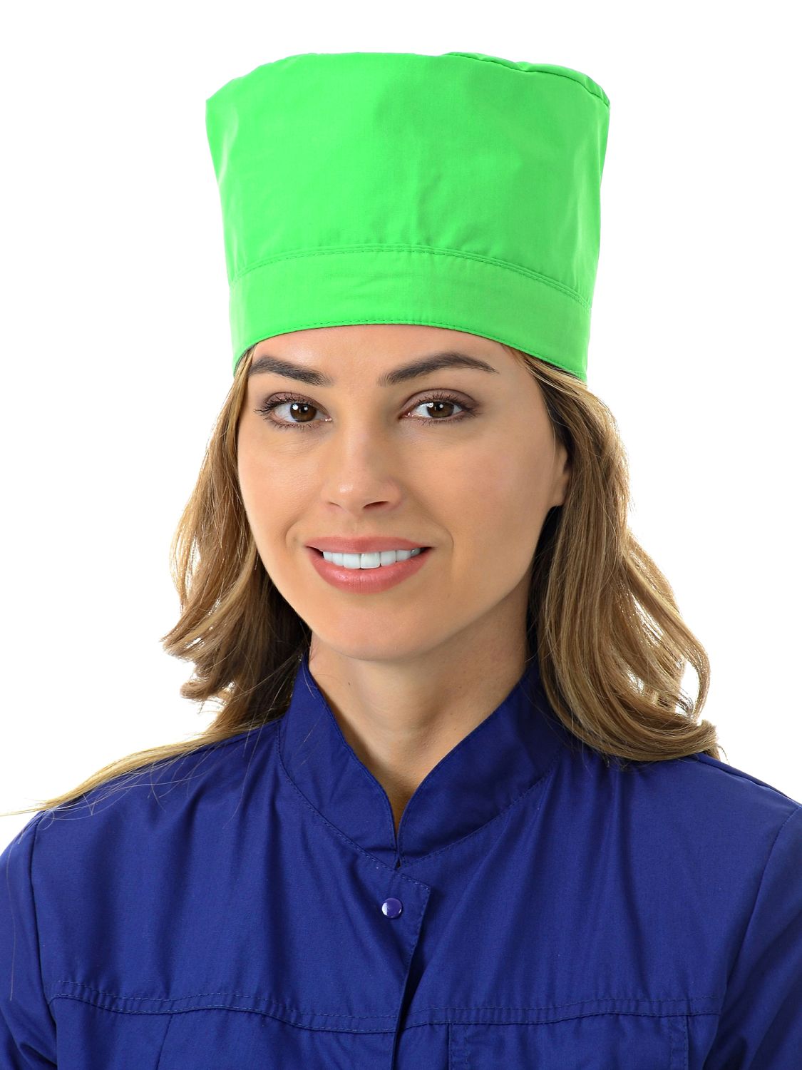 

Шапочка медицинская женская MedicalWear 701 зеленая 56-62 RU, Зеленый, 701