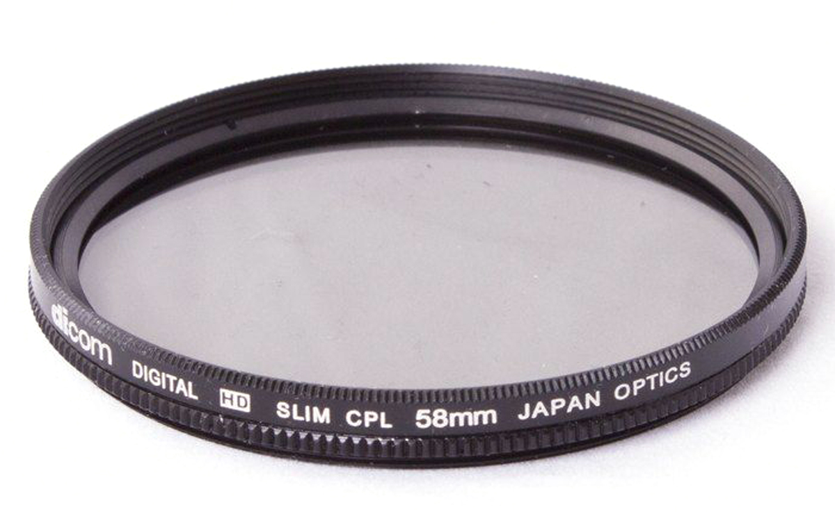 Светофильтр Dicom D-CPLS58 CPL Slim тонкооправный (58 мм)