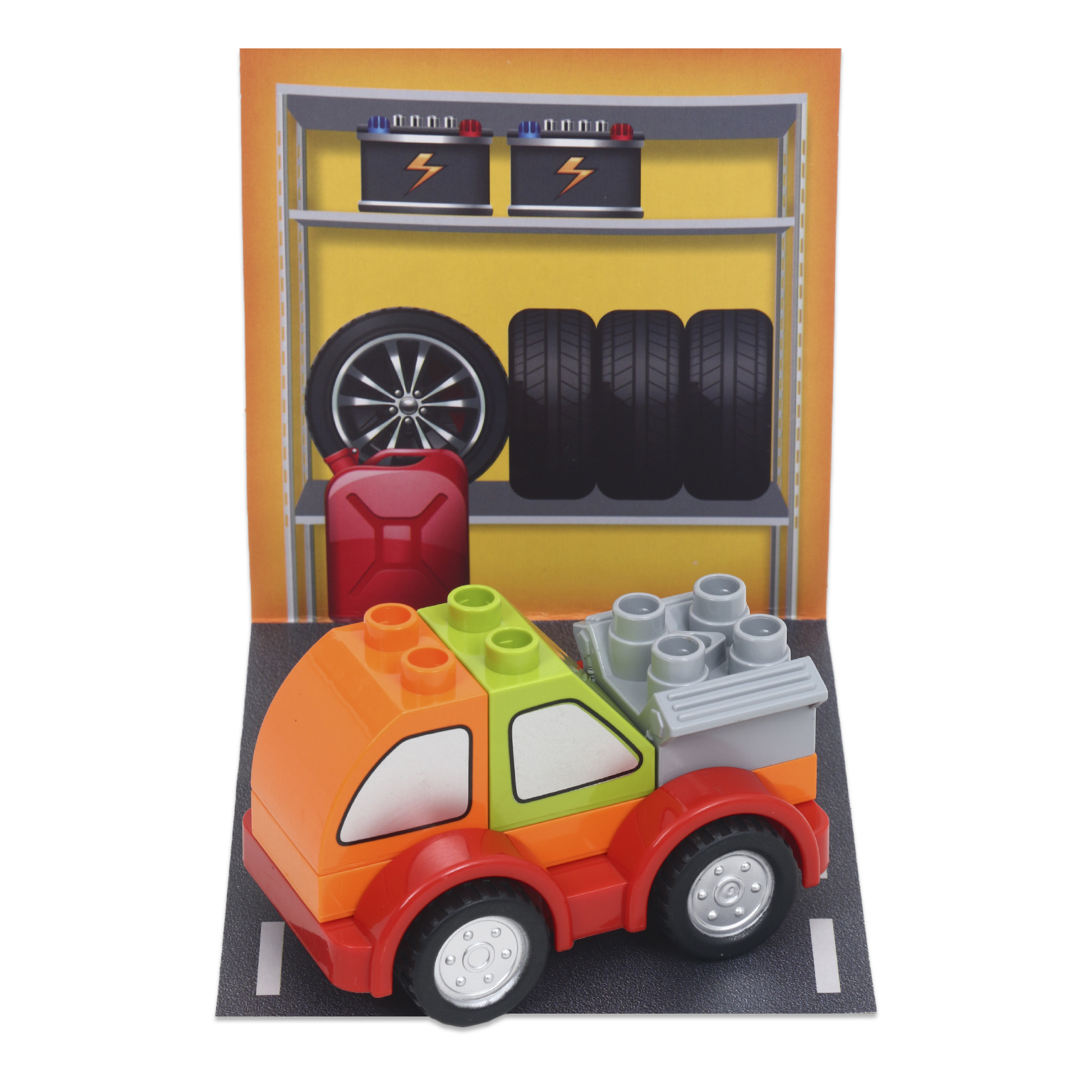 

Конструктор Mr Block First Step Автотягач MBFS-ZY339166-3, MBFS-ZY339166-3