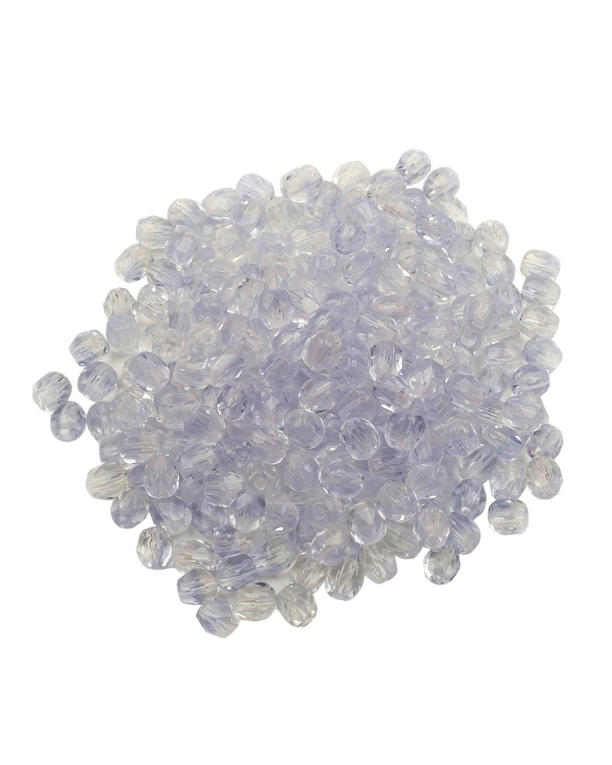 

Стеклянные чешские бусины Fire polished beads ганеные круглые 4 мм цвет цвет DAL21 250шт, Прозрачный, FP-4