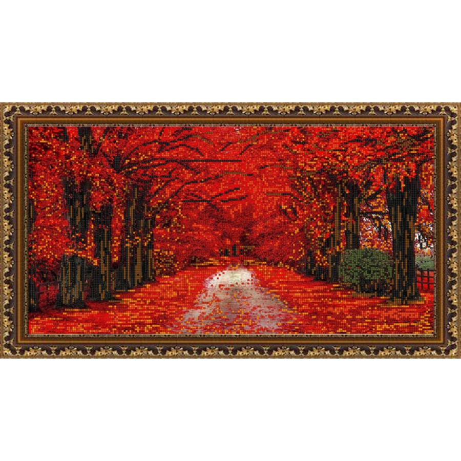 

Вышивка бисером Конёк Багряный лес 9974