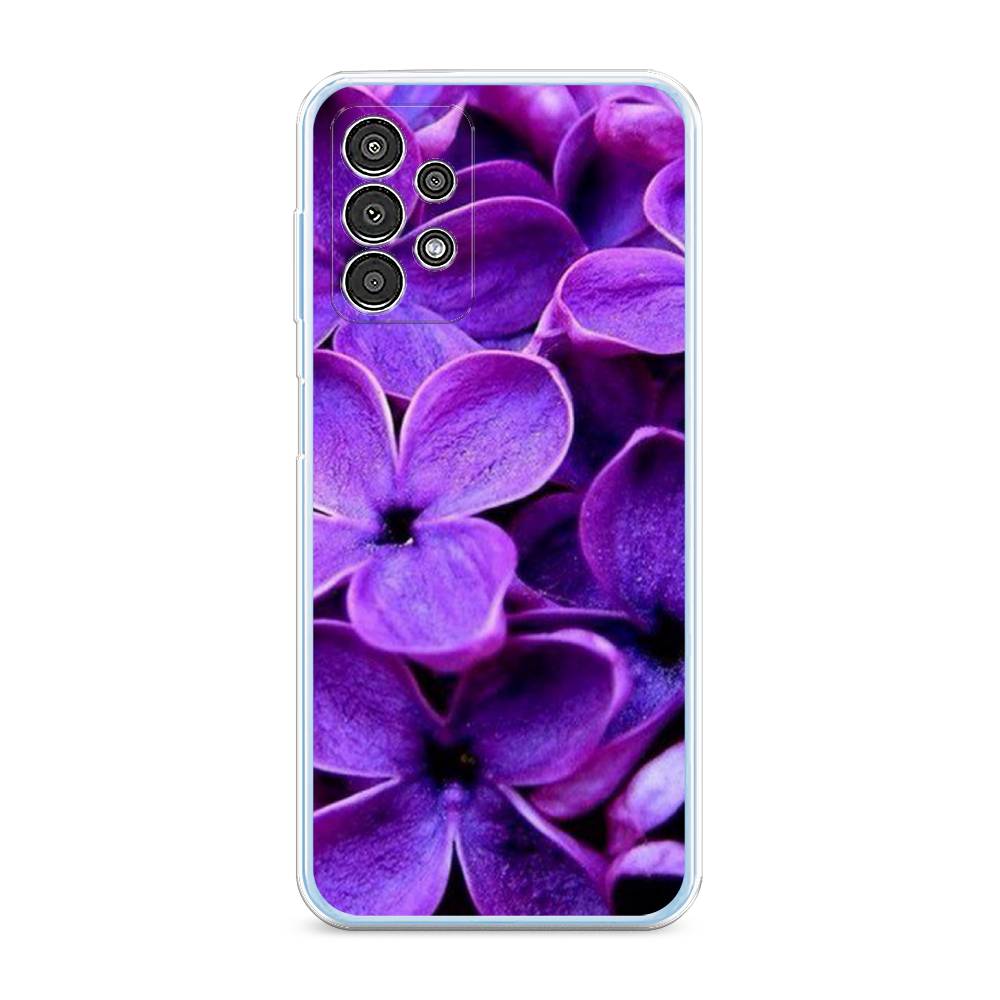 

Чехол Awog на Samsung Galaxy A13 / Самсунг A13 "Сирень крупная", 2104850-8