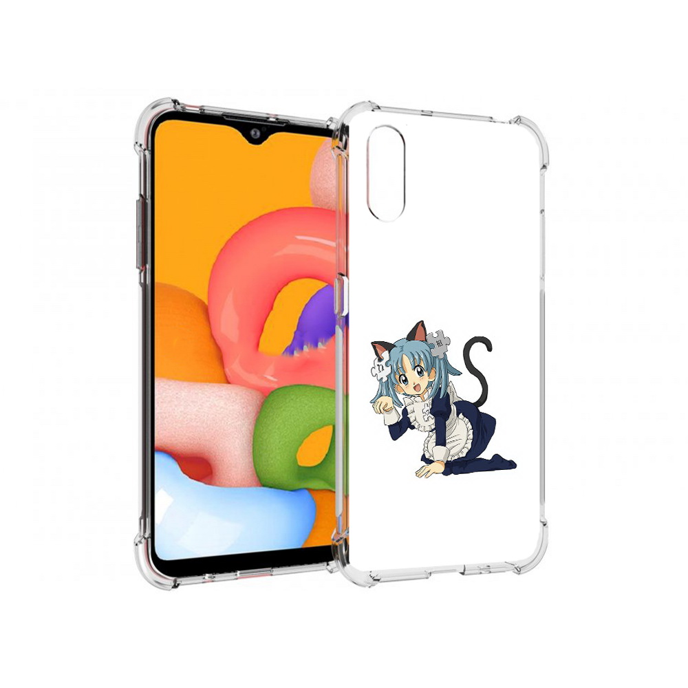 

Чехол MyPads Tocco для Samsung Galaxy A01 аниме3 (PT144711.509.224), Прозрачный, Tocco