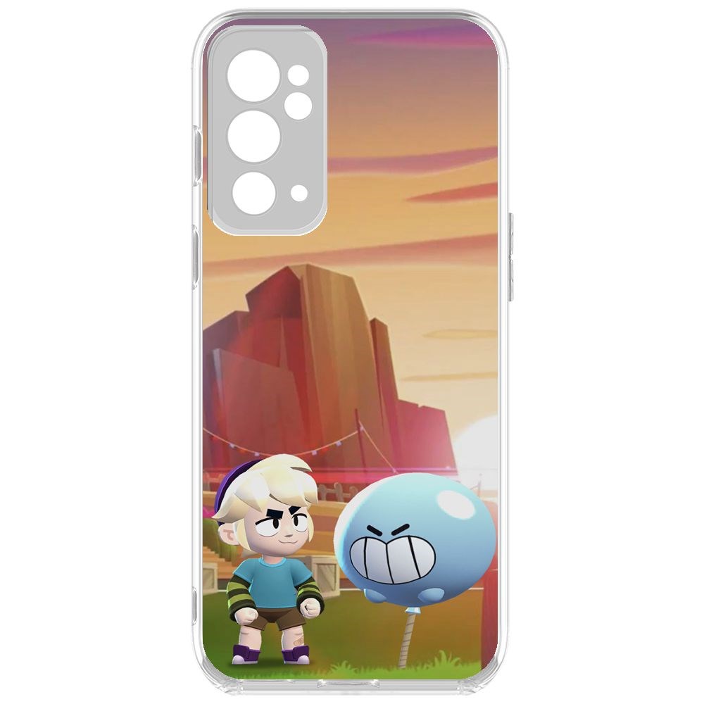 

Чехол-накладка Brawl Stars-Гас для OnePlus 9RT, Прозрачный