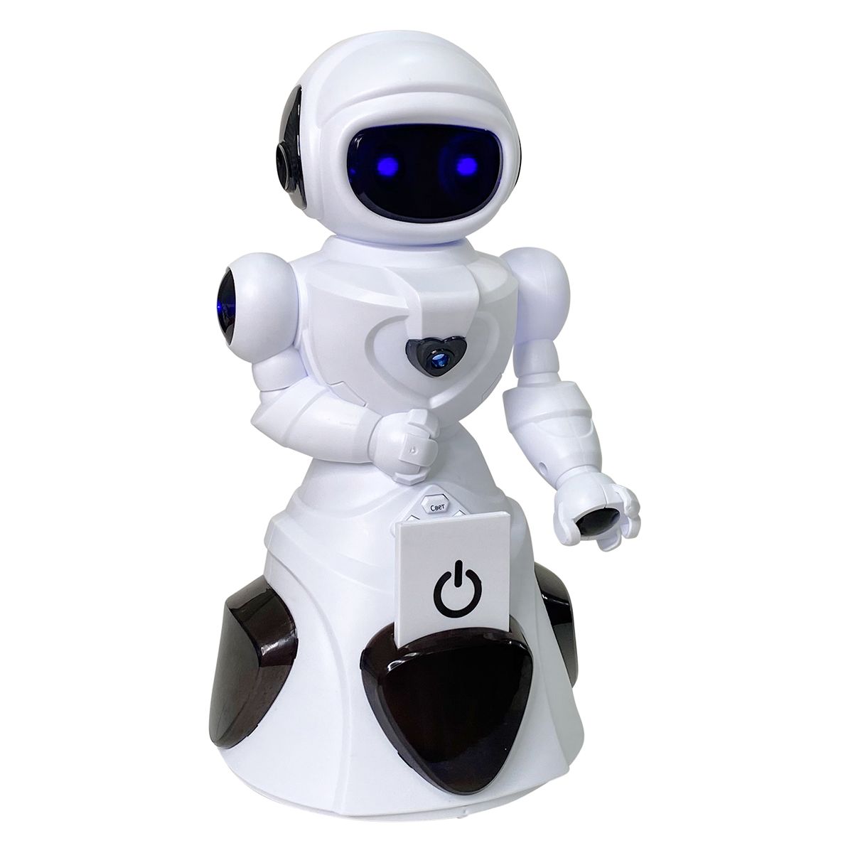 Интерактивный робот Нордпласт белый/черный 9/0062 интерактивный робот silverlit покибот белый с синим