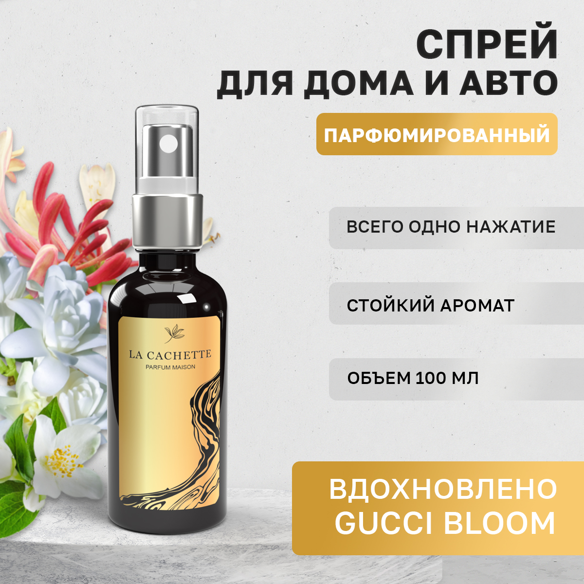 Ароматизатор в машину La Cachette WB103573-SP Bloom 720₽