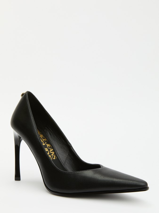 

Туфли женские VERSACE 77VA3S25 черные 38 EU, Черный, 77VA3S25