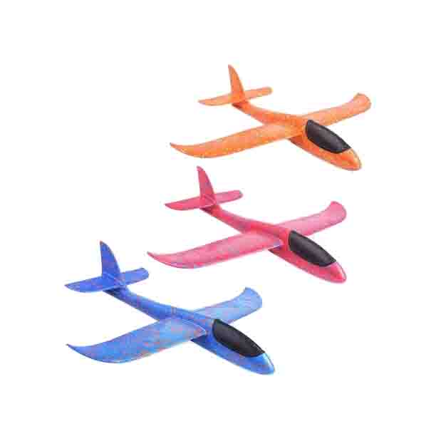 фото Самолет-планер abtoys для игры на открытом воздухе 44х42х4 см