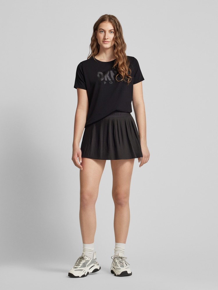 

Футболка женская DKNY DP3T9676 черная XL, Черный, DP3T9676