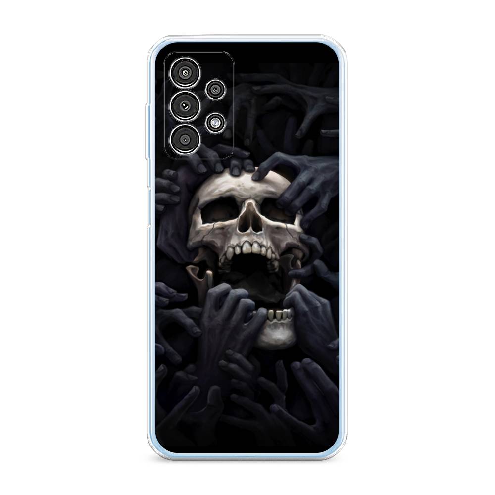 

Чехол Awog на Samsung Galaxy A13 / Самсунг A13 "Череп 29", Черный;серый, 2104850-9