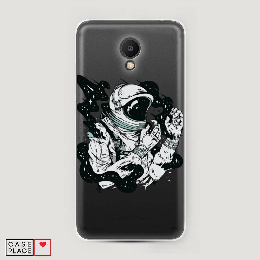 

Чехол Awog на Meizu M6S "Космонавт арт", Черный;белый;прозрачный, 72450-7