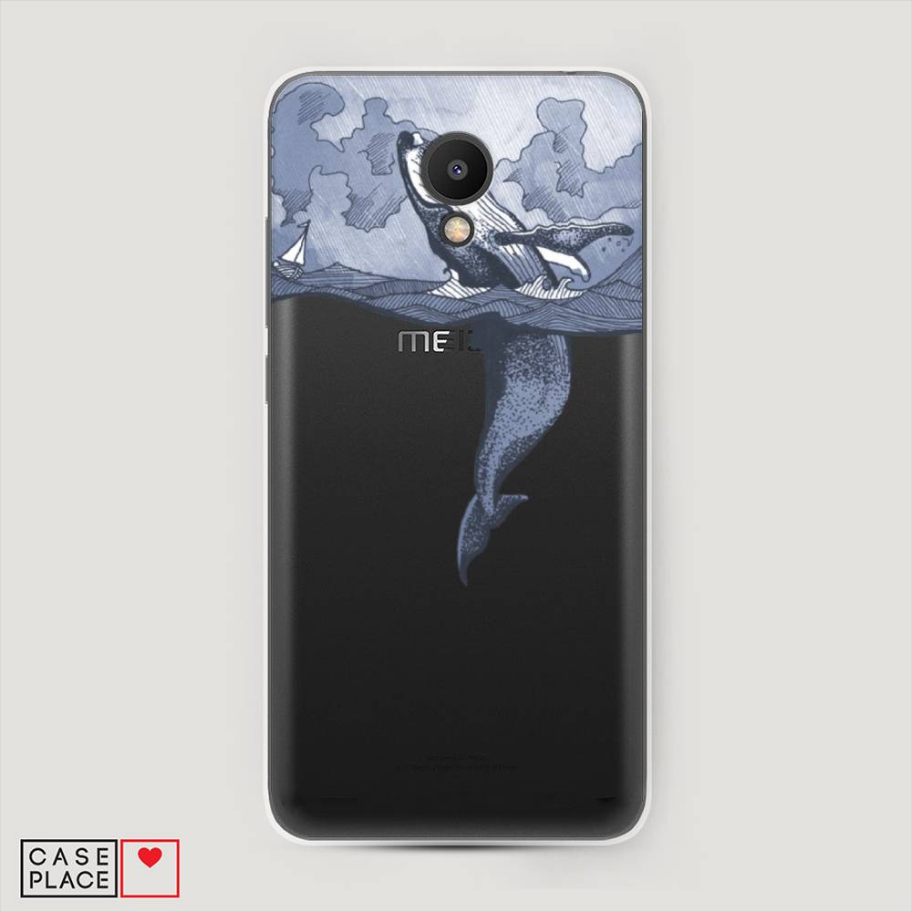 

Чехол Awog на Meizu M6S "Два измерения", Голубой;черный;прозрачный, 72450-7