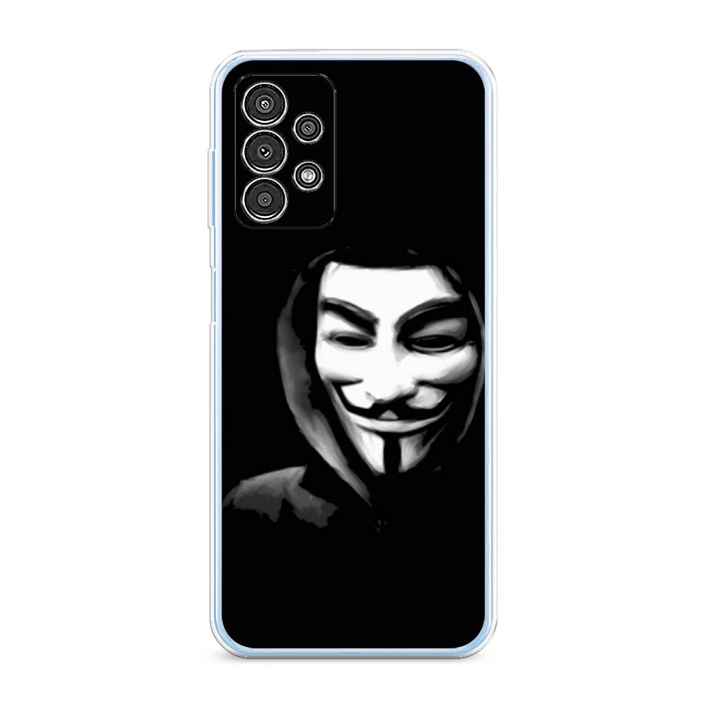 

Чехол Awog на Samsung Galaxy A13 / Самсунг A13 "Анонимус", Черный;серый;белый, 2104850-5