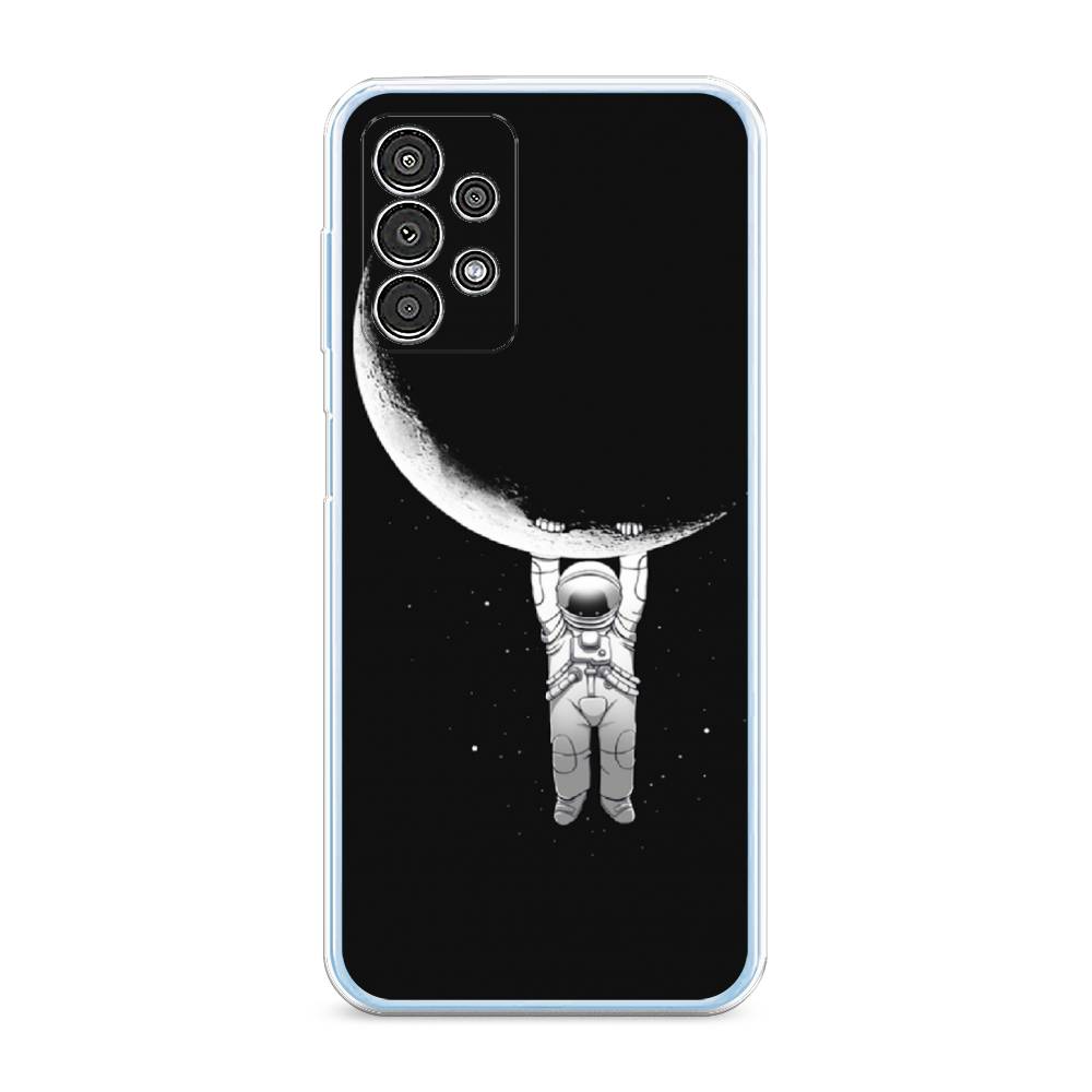 

Чехол Awog на Samsung Galaxy A13 / Самсунг A13 "Космонавт", Белый;черный, 2104850-4