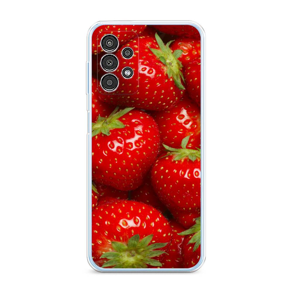 

Чехол Awog на Samsung Galaxy A13 / Самсунг A13 "Клубника", Красный;зеленый, 2104850-10