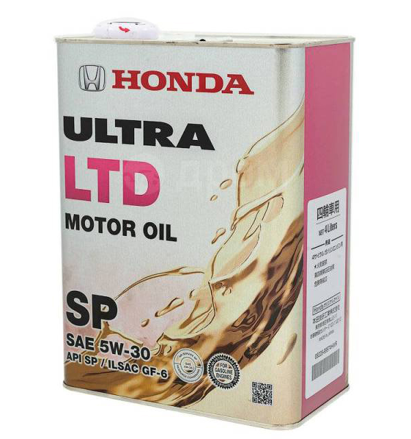 

Моторное масло Honda Ultra Ltd Sp/Gf-6 5W30 4л