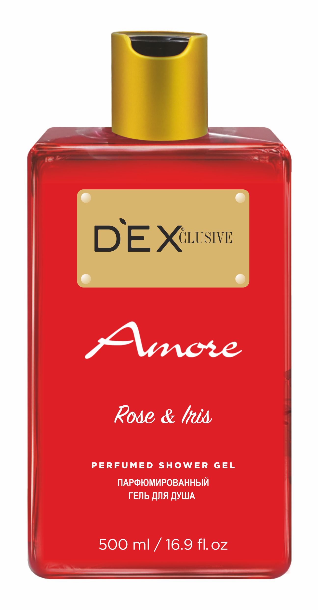 Гель для душа DexClusive Amore парфюмированный, для всех типов кожи 500 мл