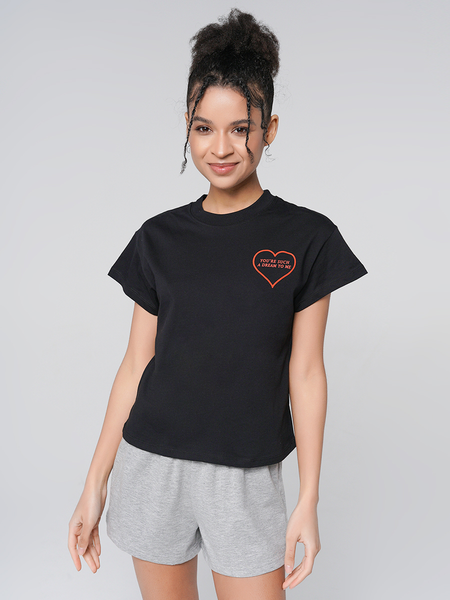 

Пижама женская ТВОЕ 89534 черная XL, 89534