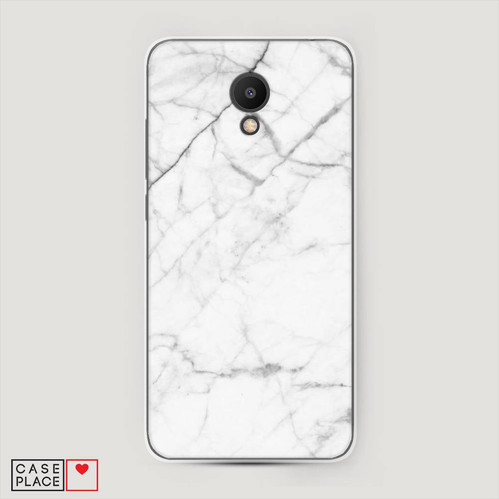 

Чехол Awog на Meizu M6S "Светлый мрамор", Серый, 72450-3