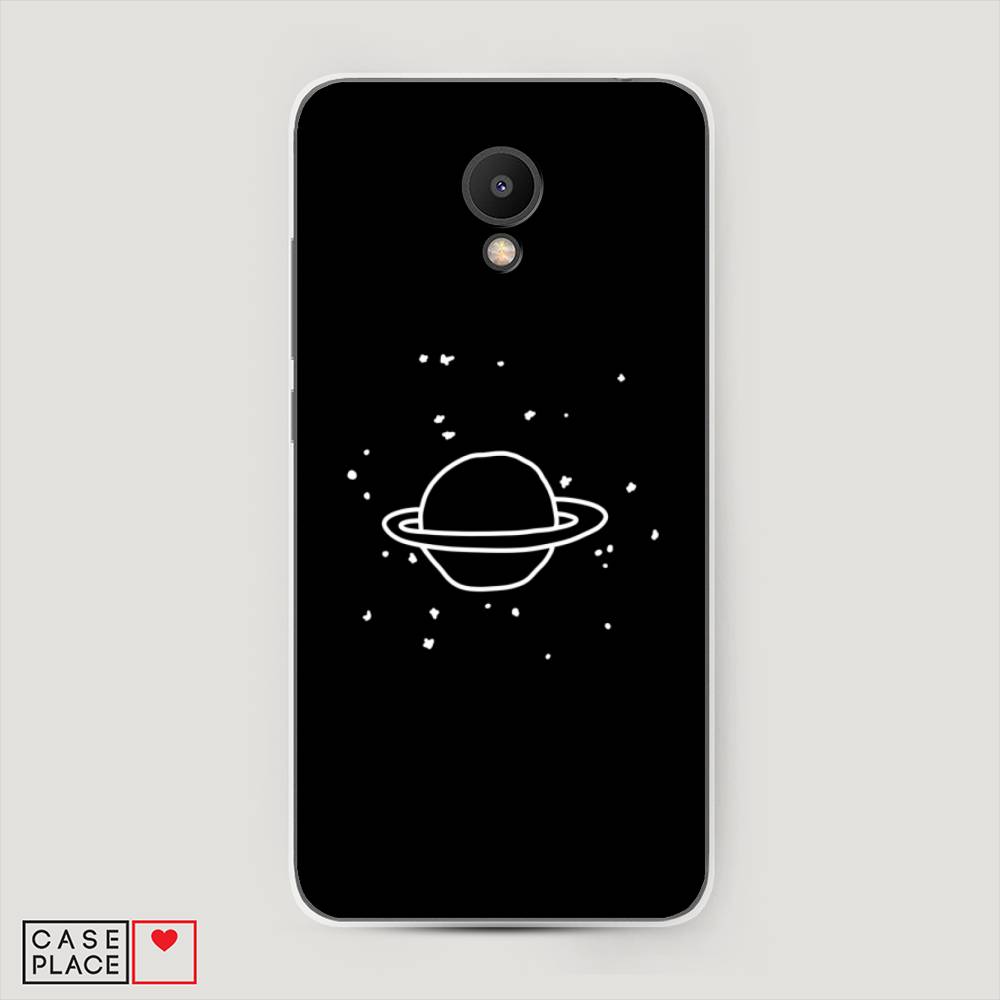 

Чехол Awog на Meizu M6S "Дудл Юпитера", Белый;черный, 72450-4