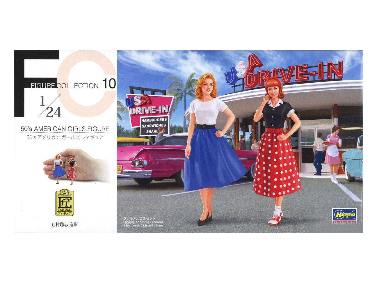 

29110-Набор фигур 50s AMERICAN GIRLS FIGURE