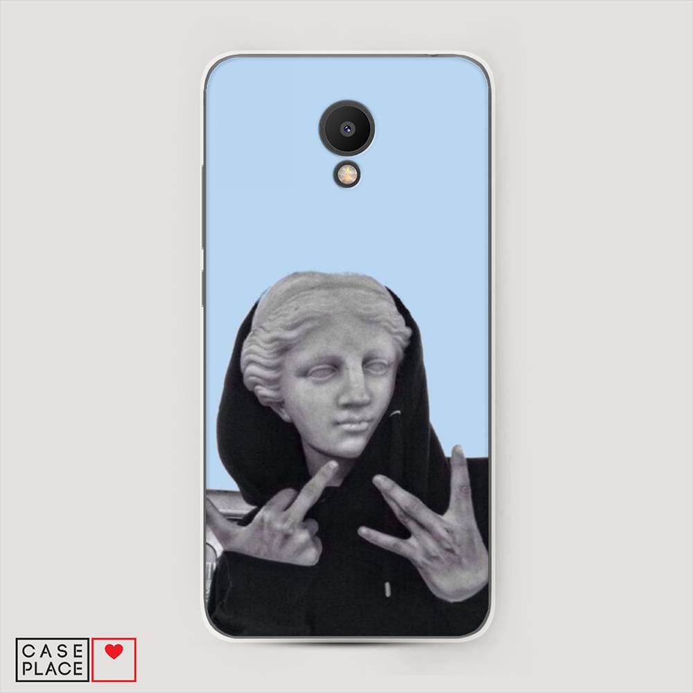 

Чехол Awog на Meizu M6S "SWAG статуя", Голубой, 72450-9