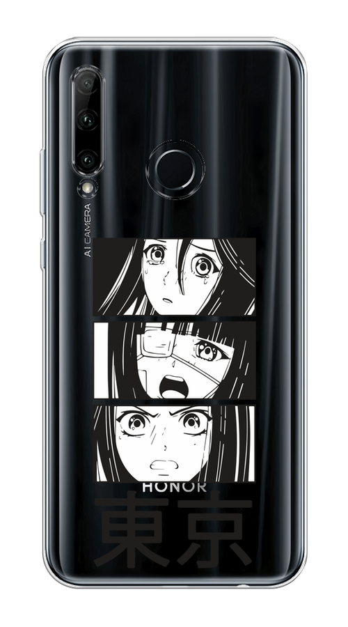 

Чехол на Honor 10i/20 Lite 2019/20e "Tokyo girls", Белый;черный;прозрачный, 68950-1