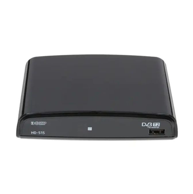 

DVB-T2 приставка Сигнал Эфир HD-515 372596 Black, Эфир HD-515