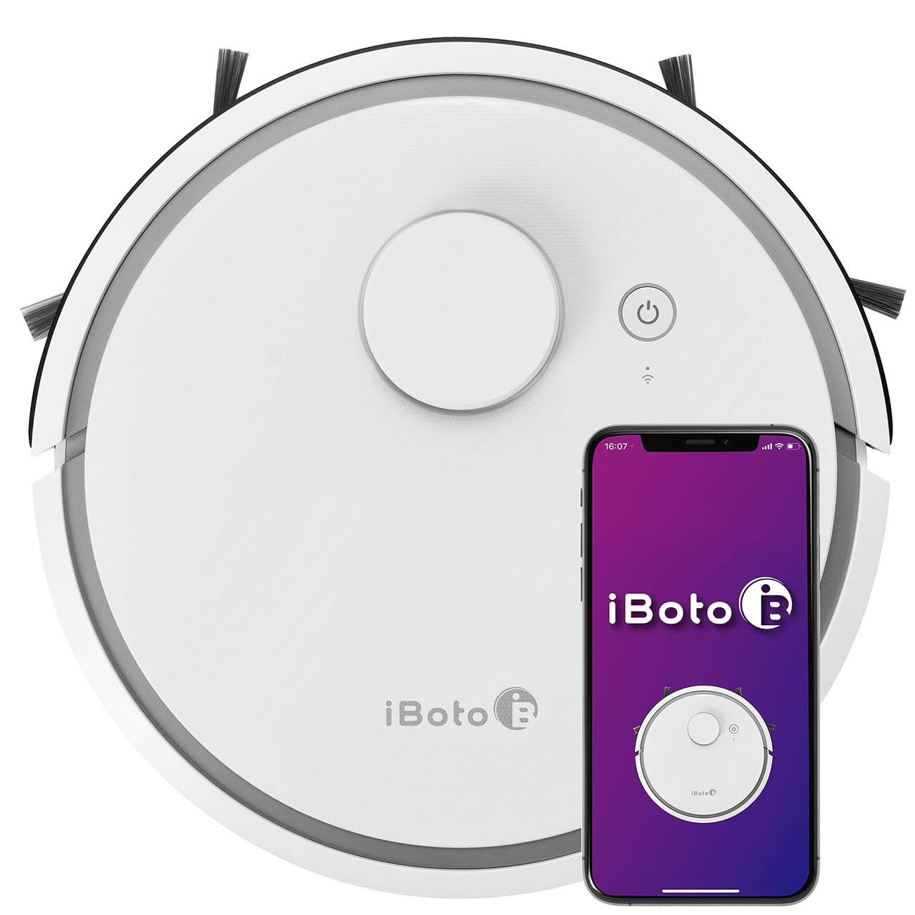 

Робот-пылесос iBoto Smart L920W Aqua белый, черный, Smart L920W Aqua