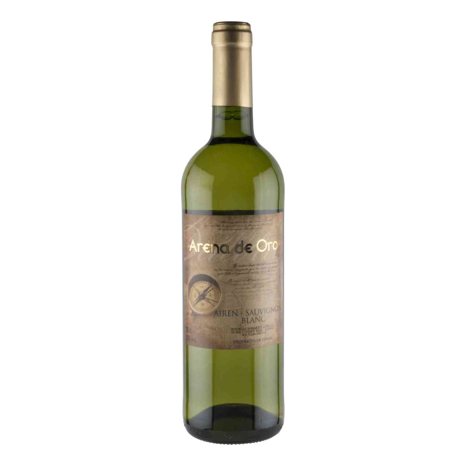 

Вино Navarro Lopez Arena de Oro Airen-Sauvignon Blanc столовое белое сухое 750 мл Испания