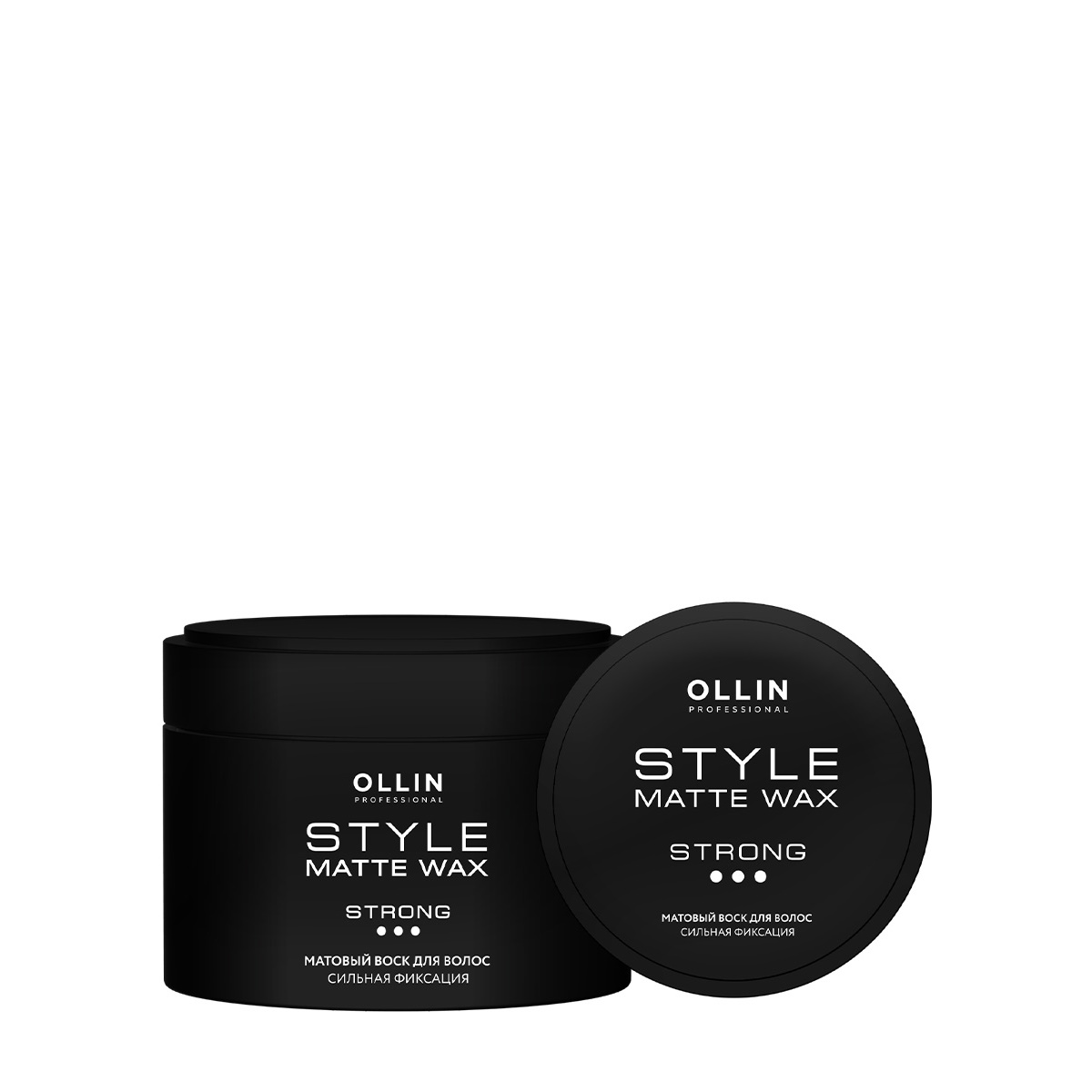 Воск для волос OLLIN Professional Strong Hold Matte Wax матовый, сильной фиксации 50 г