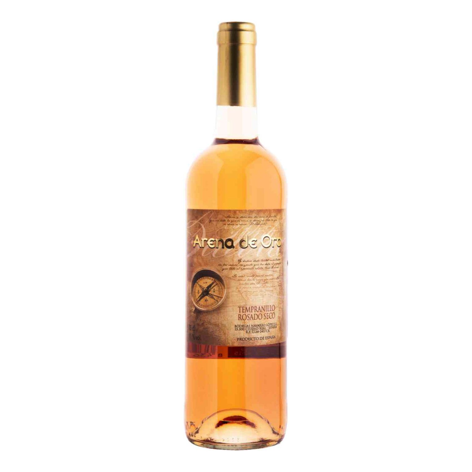 

Вино Navarro Lopez Arena de Oro Tempranillo Rosado розовое сухое 750 мл Испания