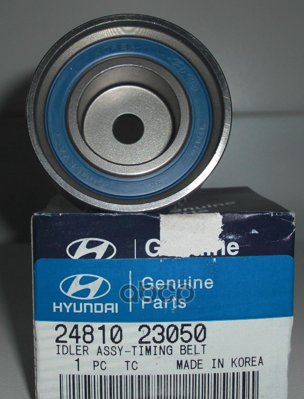 

Ролик промежуточный ремня ГРМ Accent 95-, Coupe 00-, Elantra 96-, Getz 02- 1.6 DOHC, HYUNDAI-KIA 2481023050