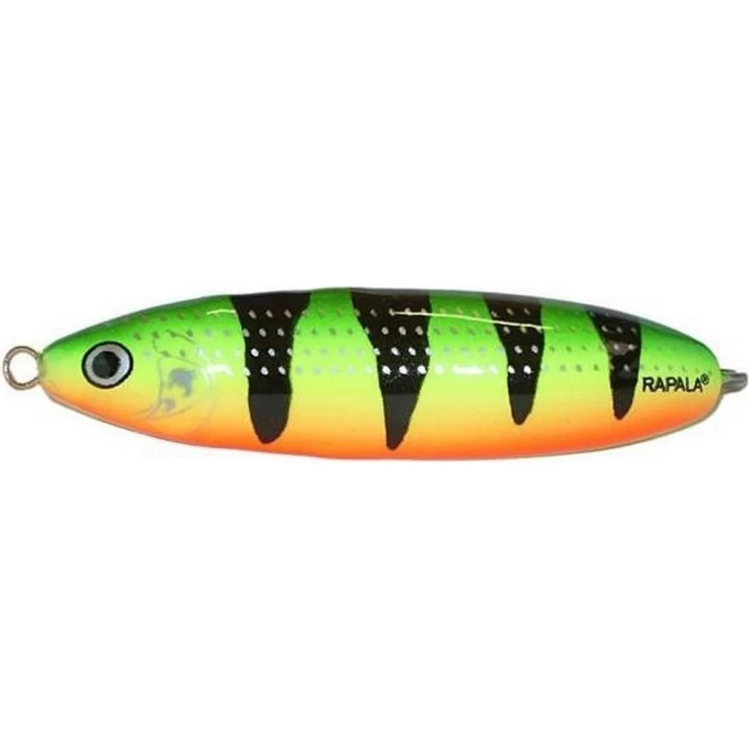 

Блесна незацепляющаяся Rapala Minnow Spoon RMS10 цвет FT, Оранжевый;черный;зеленый, Minnow Spoon
