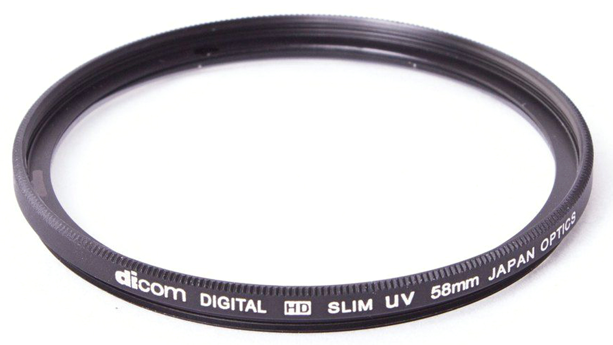 фото Светофильтр dicom d-uvs58 uv slim тонкооправный (58 мм)