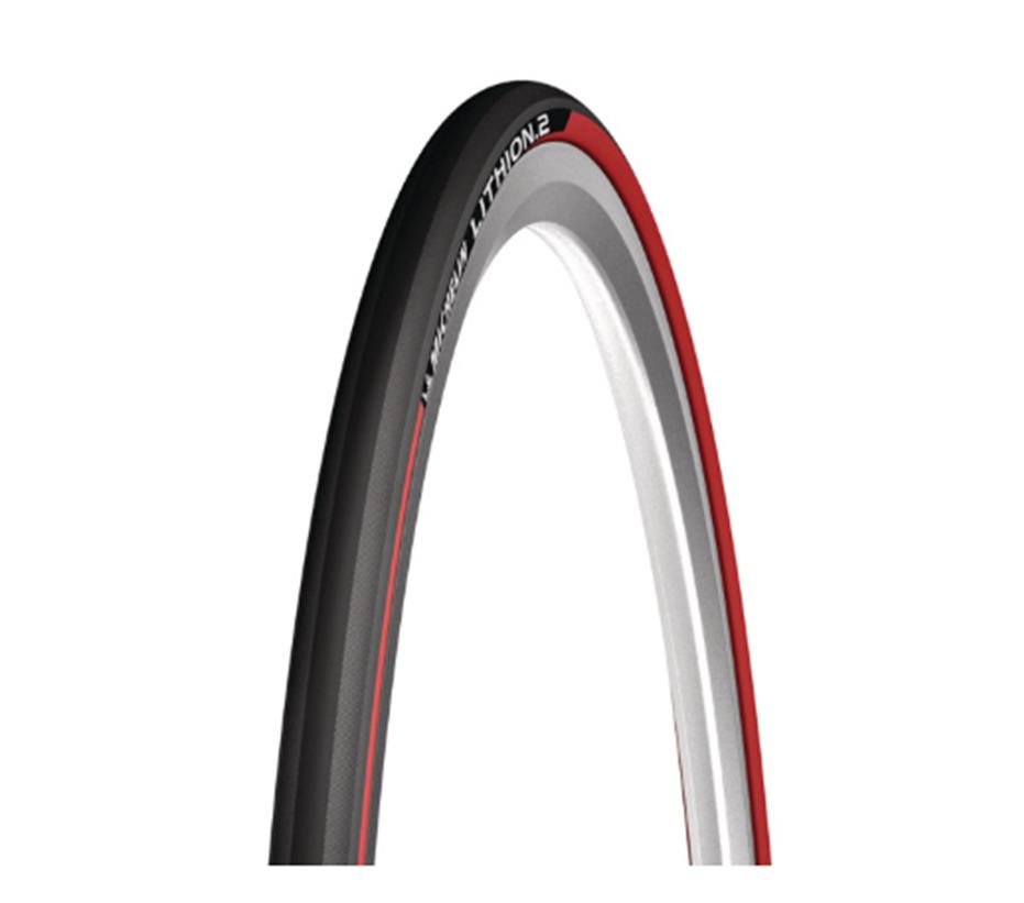 

Велопокрышка 28" Michelin LITHION 2 25-622 (700X25C) TS RED V2 фолдинг красная 752988
