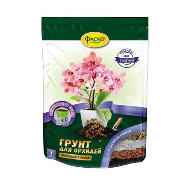 

Грунт для цветов Цветочное счастье Орхидеи Тп0102цвс13 1л, Орхидеи