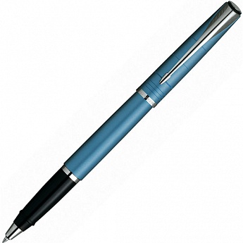 

Роллерная ручка Parker Latitude сланцево-синяя с хромированием C 8-10 SBL