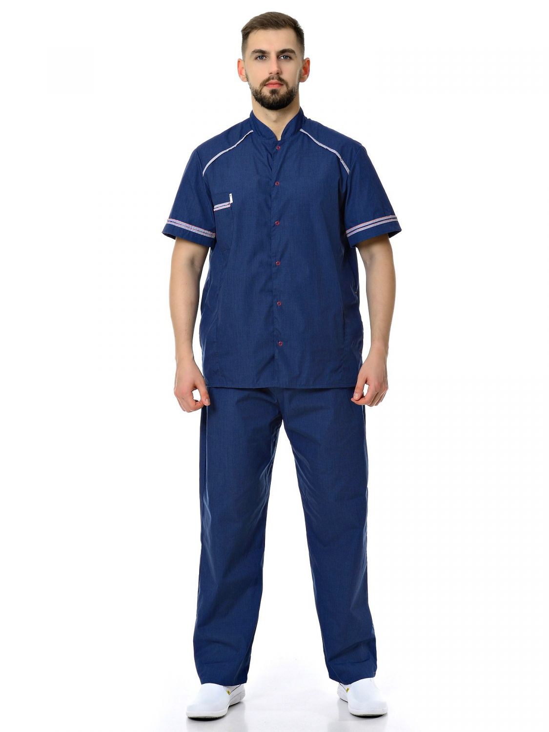 фото Костюм медицинский мужской medicalwear михаил 110 синий 44 ru