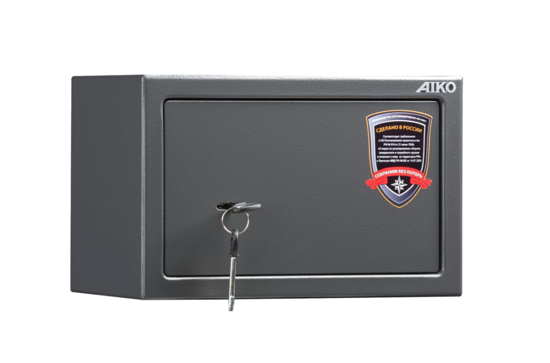 

Сейф AIKO TT 200 ключевой (S11299111014), Серый